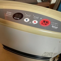 リンナイrinnai ガスファンヒーター (F.U.R（ファー）) 北方の季節、空調家電《ファンヒーター》の中古あげます・譲ります ｜ジモティーで不用品の処分