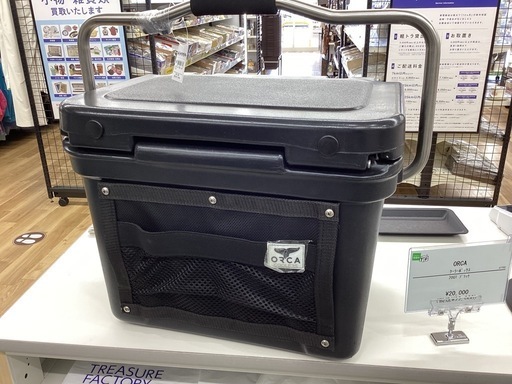 【取りに来られる方限定！！】クーラーボックス　ORCA　20QT　ブラック