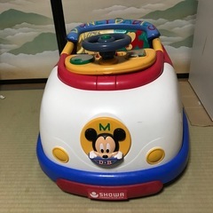ディズニー　子供用　車　足漕ぎ　室内用