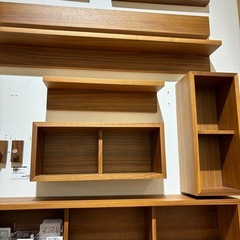 【超美品】無印良品 ウォールシェルフ 壁掛け棚　の画像