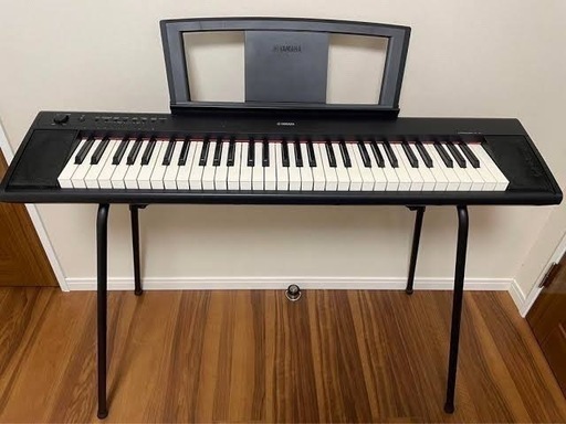 CASIO電子ピアノとピアノスタンド (さき) 公園西の鍵盤楽器、ピアノの中古あげます・譲ります｜ジモティーで不用品の処分