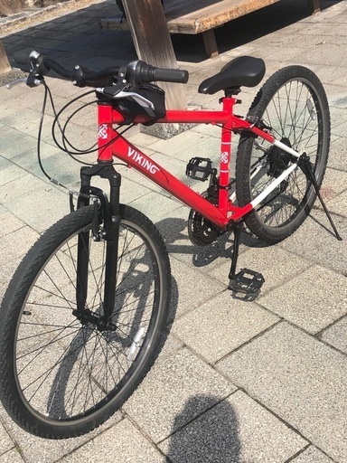 自転車マウンテンバイクVIKING BIKE 27.5インチ (グミ) 東大阪のマウンテンバイクの中古あげます・譲ります｜ジモティーで不用品の処分