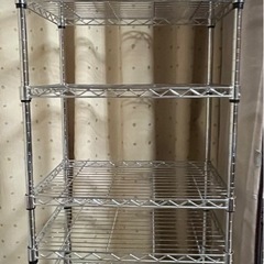 メタルラックアイリスオーヤマスチールラック中古おまけ有 (ぽこ) 肝属の収納家具《スチールラック》の中古あげます・譲ります｜ジモティーで不用品の処分