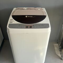 8040‼️配送設置は無料🙌‼️SHARP 8kg 洗濯機 インバーター付きモデル (もり) 大阪 の生活家電《洗濯機》の中古あげます・譲ります｜ジモティーで不用品の処分