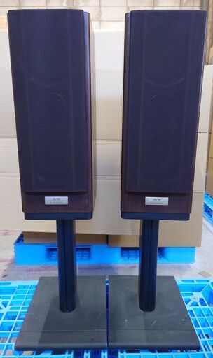Aurex　SS-AV500W　スピーカーペア　スタンド付き