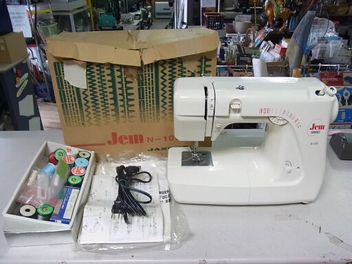 JANOME　ジャノメ　コンパクトミシン　MODEL639　Jem Compact　N-105