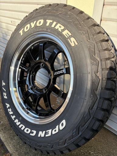 jb64 RAYS A-LAP-JとTOYO OPEN COUNTRY R/T 美品　1本セット