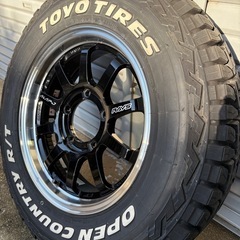 jb64 RAYS A-LAP-JとTOYO OPEN COUNTRY R/T 美品 1本セット