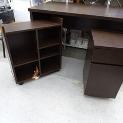 恵庭】ニトリデスクセット(トリプロ 119）3点セット中古品 (トップ恵庭) 恵庭のテーブル《パソコンデスク 》の中古あげます・譲ります｜ジモティーで不用品の処分
