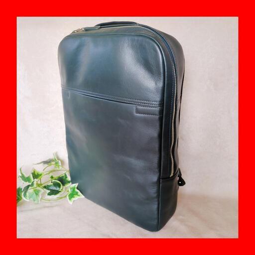 新品 ビジネスレザーファクトリー スリムバックパック ビジネスバッグ リュック
