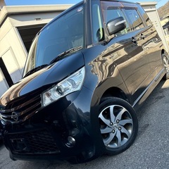 商談が成立しました👌広島　24年式　ルークス　ハイウェスター　車検費用込み　左側パワースライドドア　フルセグ　DVD Bluetooth ETC 機関良好です👌の画像