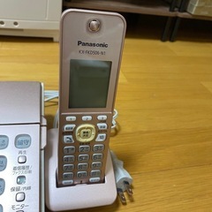 Panasonic FAX機能付き電話機　子機付きの画像
