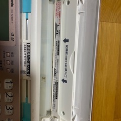 Panasonic FAX機能付き電話機　子機付きの画像