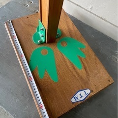 ツツミ HC-A アヒル 園児用分銅式木製身長計1.6m TTMの画像