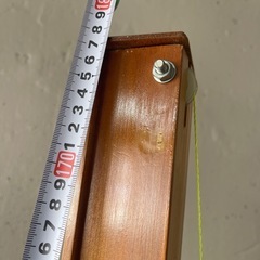 ツツミ HC-A アヒル 園児用分銅式木製身長計1.6m TTMの画像