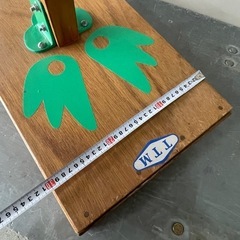 ツツミ HC-A アヒル 園児用分銅式木製身長計1.6m TTMの画像