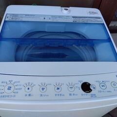 ハイアール 全自動洗濯機 4.5kg JW-C45CK 2018年製の画像