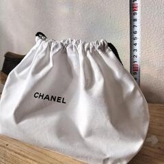CHANELシャネル★ノベルティ　コットン巾着　旅行の小分け等に〜の画像