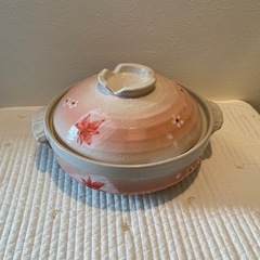 土鍋　桜　紅葉　鍋料理