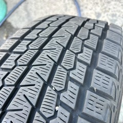 : D.O.S. GaviaLⅡ 17×7J ＋38 5H-114.3 ヨコハマ　アイスガード　G075 225/60R17 99Q 2022年製スタッドレス　アルファード　ヴェルファイア　タイヤ　ホイールの画像