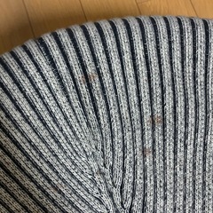 IDEE puuf イデー プーフ PUUF White×Black MIXの画像