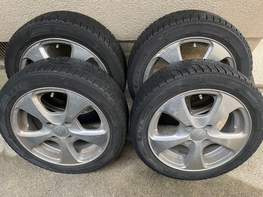 165/55/R14◆スタッドレスタイヤ◆アルミホイールセット◆4本セット◆ダイハツ◆ムーブカスタム◆軽自動車