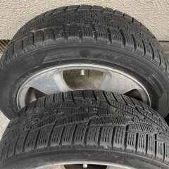 165/55/R14◆スタッドレスタイヤ◆アルミホイールセット◆4本セット◆ダイハツ◆ムーブカスタム◆軽自動車の画像