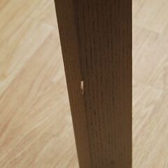 ガラス天板 ダイニングテーブル 幅150×奥83.5×高72cm 食卓テーブル ガラステーブル 4つ足 札幌市 清田区 平岡の画像