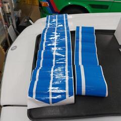 🔶新品未使用、◯汎用ストライプステッカーの画像