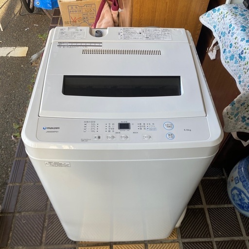 マクスゼン　maxzen 電気洗濯機 JW60WP01 2019年製