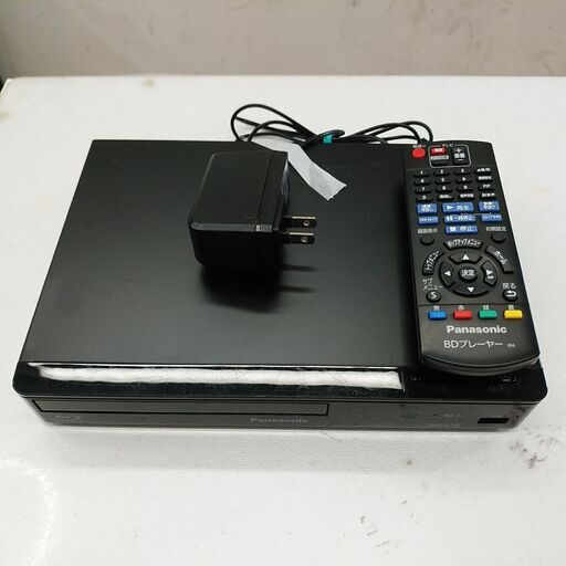 品質保証☆配達有り！6000円(税別）パナソニック Blu-rayプレーヤー リモコン付き 2019年製