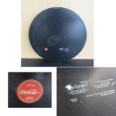 Coca-Cola 約45.5cm 木製 丸看板 コカ・コーラ グッズ 装飾 壁掛 インテリア コレクション レトロ 札幌 北20条店の画像