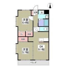  🌈😳フリーレント1ヶ月付き😳🌈駐車場1台無料✨賃料60,000...