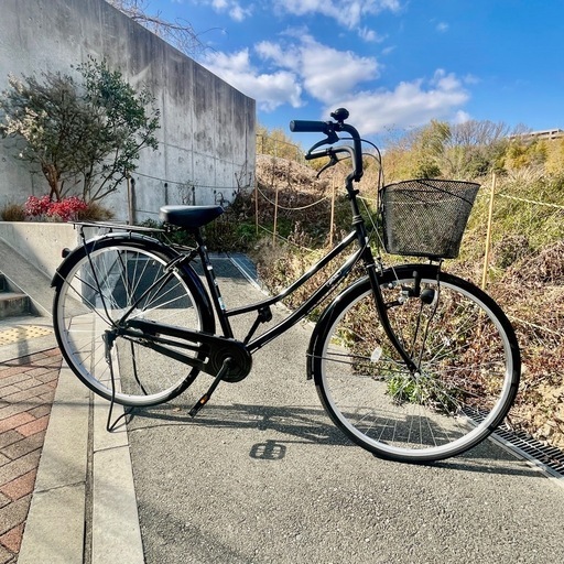 あさひafficeBAAマーク27インチ変速なしシティーサイクル