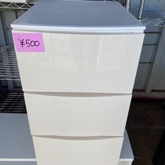 ①ガレージセール プラスチックチェスト 収納ラック カラーボックス ランドリーチェスト　検)一人暮らし　ファミリー　冷蔵庫　洗濯機　オフィス　事務　テーブル　ラック　収納　家具　ソファ　キッチン 食器棚 ワゴン 棚 椅子 スツール チェアの画像