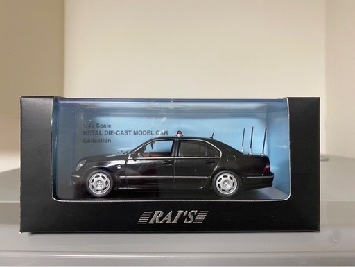 1/43 レイズ RAI'S トヨタ セルシオ 2004 警察本部警備部要人警護車両 