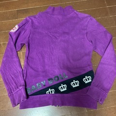 BABYDOLL 大人Sサイズ　ジップトレーナーの画像