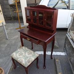 ありがとうございます。アンティーク文机アンドスツール