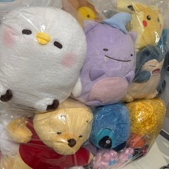 【1つ500円】大量のぬいぐるみ BIGサイズ