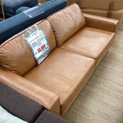 KB-16【新入荷 アウトレット（未使用品）】PUレザー 2.5シーターソファ