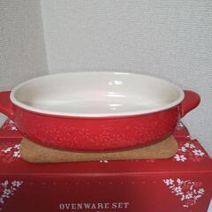 新品未使用×２個OVENWARESET　グラタンコルクマットセット×２個の画像