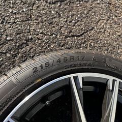 BRZ後期純正ホイール215/45r17 スタッドレス2023製造