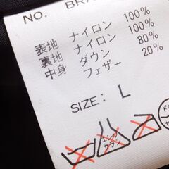 美品‼　黄色　ダウンジャケット　もこもこ暖かい　Lサイズの画像