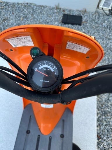 スズキ チョイノリ オレンジ 岐阜 個人 スズキ チョイノリ 実働 タイヤ