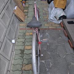 只今お話中　自転車の画像