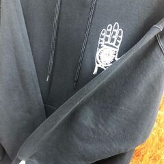 【A462】パーカー THEORIES ブラック サイズXL 中古 衣類 和歌山  岩出市 紀の川市 海南市の画像