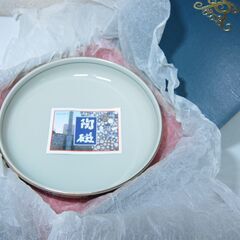 未使用☆8号盛鉢 有田焼(波佐見) 末峰窯 古伊万里竜田川の画像