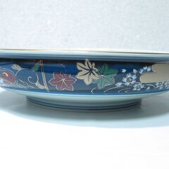 未使用☆8号盛鉢 有田焼(波佐見) 末峰窯 古伊万里竜田川の画像