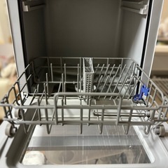 【値下げ】1〜3人用　工事不要  シロカ 食器洗浄機　食器洗い機の画像
