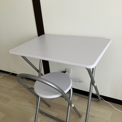 美品☆デスクテーブル＆イスセット